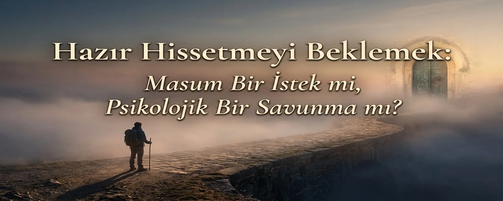 Hazır Hissetmeyi Beklemek:  Masum Bir İstek mi, Psikolojik Bir Savunma mı?